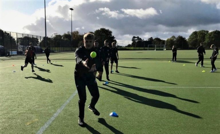 Students on Crossbar’s Future Skills Programme enjoying a practical session at Lilleshall National Sports Centre