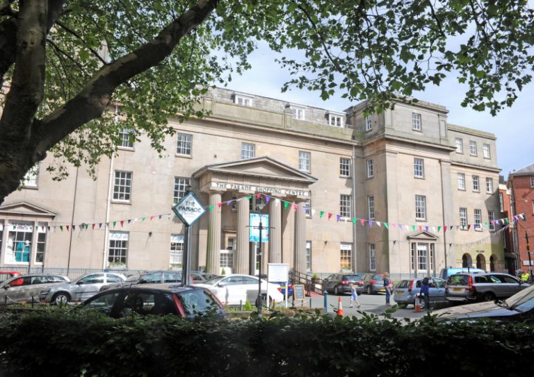 The Parade in Shrewsbury is getting ready to re-open