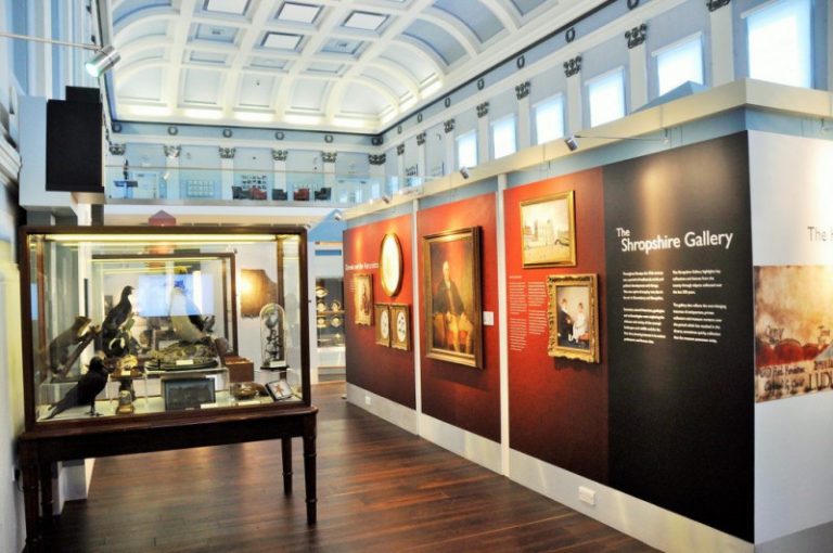 Inside Shrewsbury Museum & Art Gallery. Photo: Shropshire Council