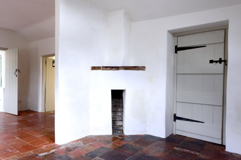 The inside of the building has been carefully restored