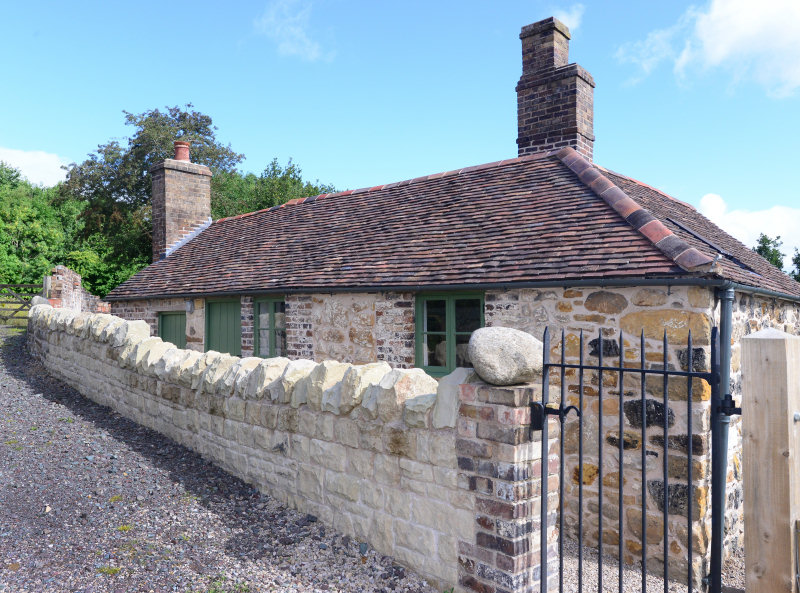 The transformed Squatters Cottage in Lightmoor Village