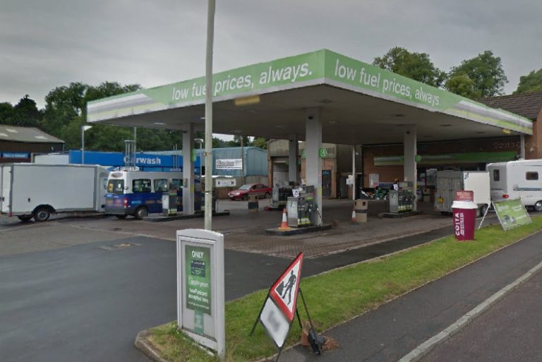 Applegreen Service Station in Church Stretton. Image: Google Street View
