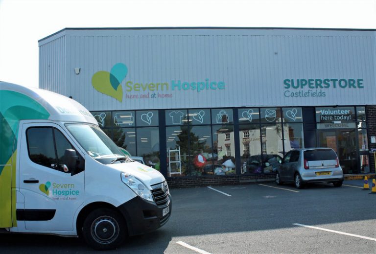 The Severn Hospice Superstore in Shrewsbury