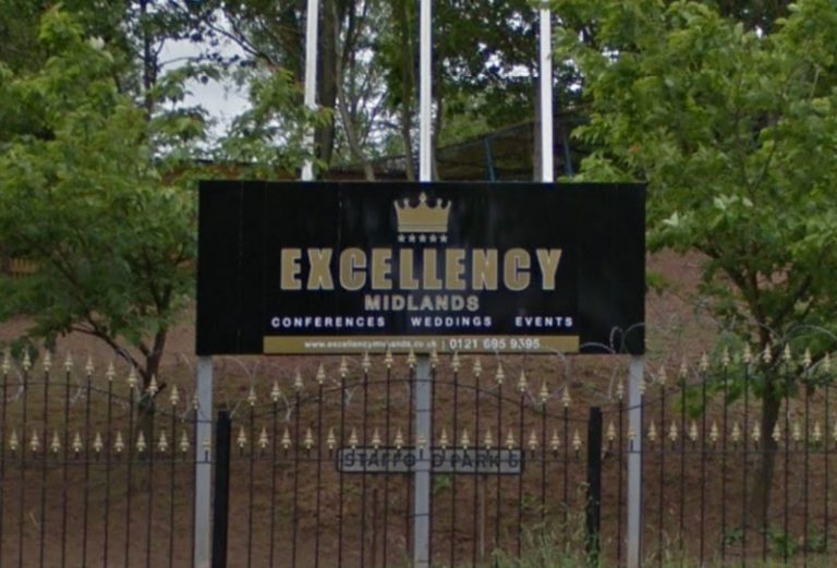 Excellency Midlands Ltd has been banned from hosting weddings during government covid restrictions. Image: Google Street View