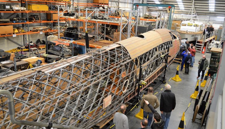 RAF Cosford Wellington restore