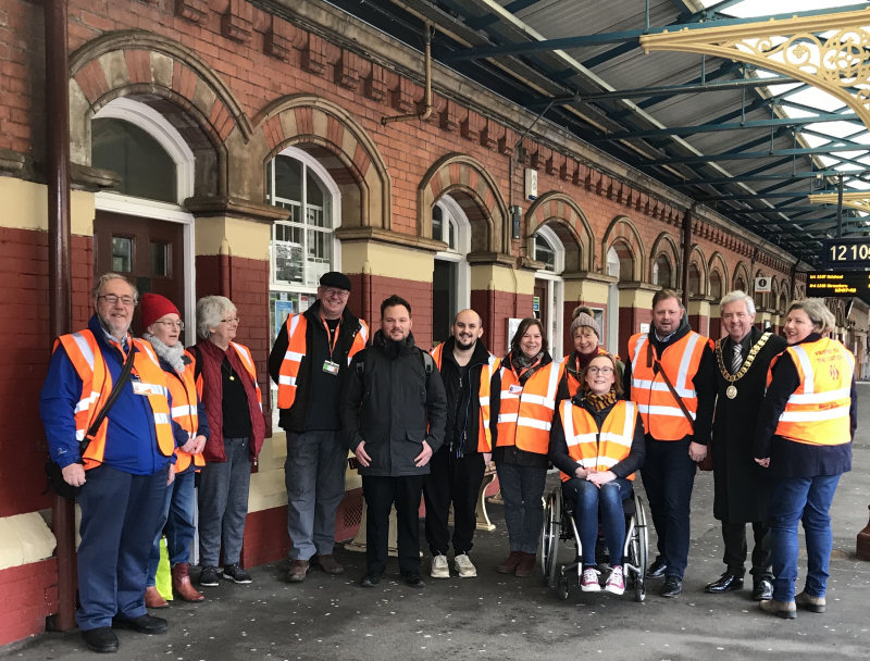 The voluntary Friends of Wellington Station group