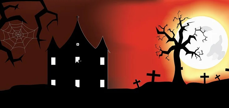 Halloween spookiness at the lodge in Whitchurch