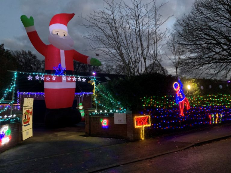 The lights and music will be on daily from 4:30pm through to 10pm