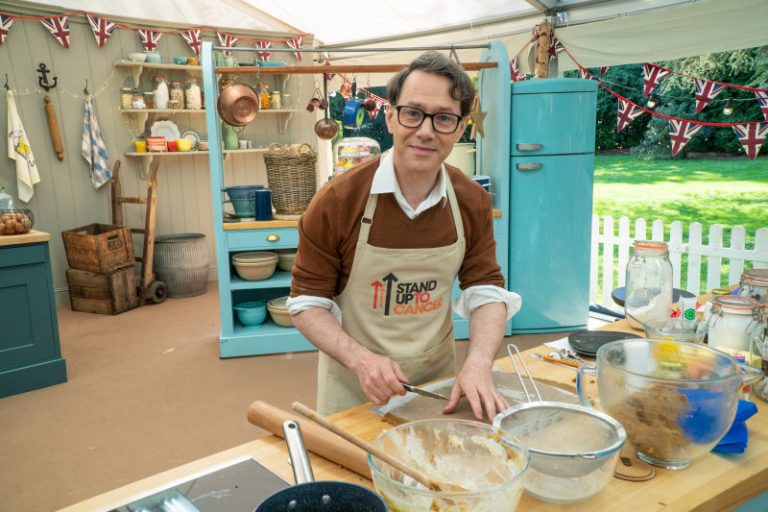 Reece Shearsmith takes part in The Great Celebrity Bake Off for Stand Up To Cancer