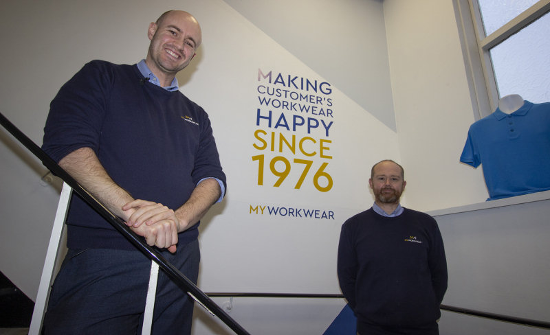 Ben Simpson with James Worthington