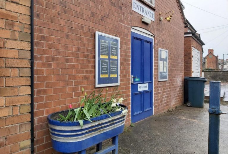 The lateral flow kits can be collected from Stage Door Theatre in Wem. Photo: Shropshire Council