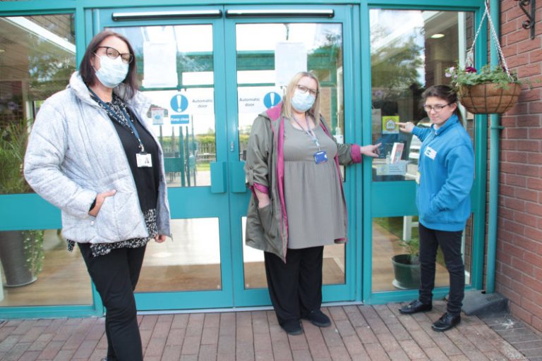 Derwen College, in Gobowen, near Oswestry, is proud to display a new ‘Safe Place’ sticker on the college’s newly refurbished Walled Garden Café
