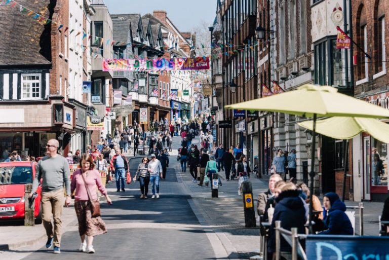 Shrewsbury town centre