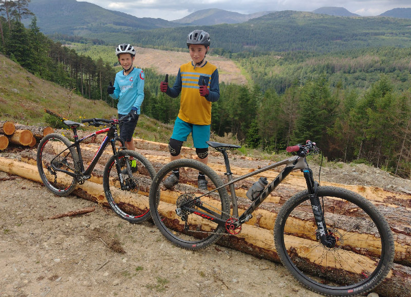 Isaac Vickery aged 10 is riding the 100-miles in one day in honour of his grandad accompanied by his 11-year-old friend Joe Wooliscroft