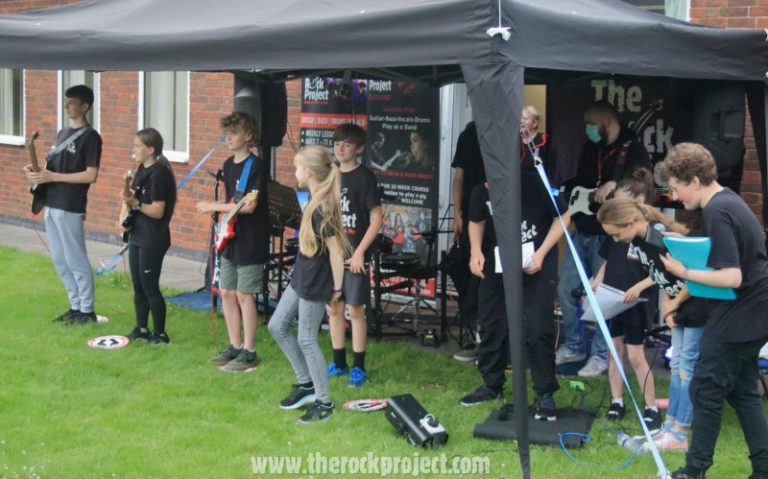 The Rock Project Shrewsbury has held its first live and in person student gig since the first lockdown