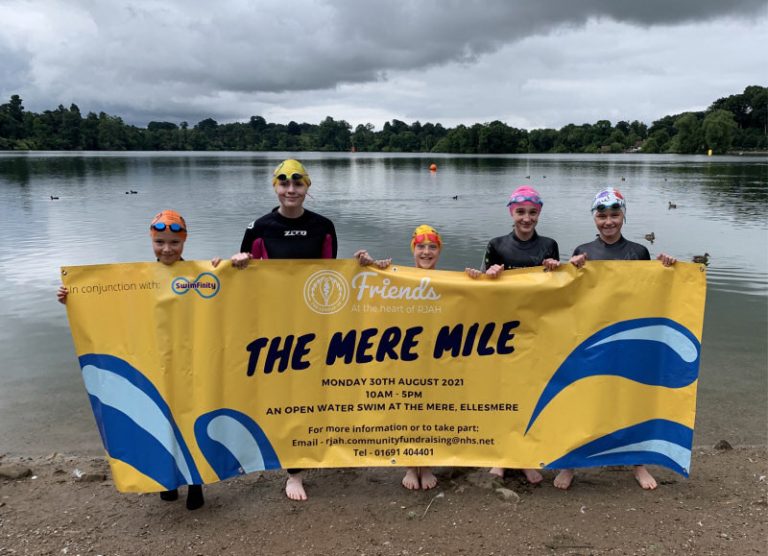 Stourbridge Swimming Club has entered the Mere Mile open water fundraiser