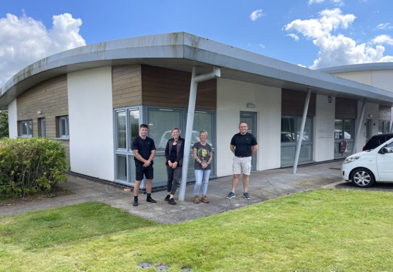 Derwen College's new site, at Ludlow’s Eco Business Park