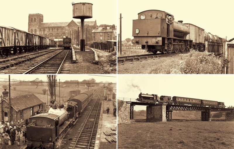 The calendar includes a special page featuring the Shropshire & Montgomeryshire Railway