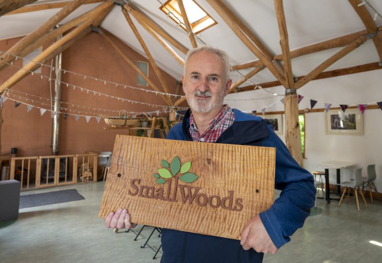Ian Baker, CEO of Small Woods in Shropshire