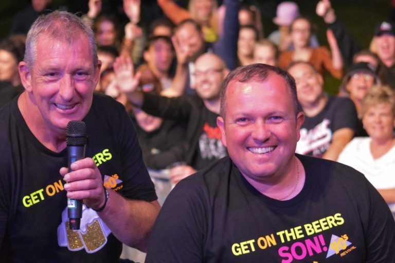 DJs Dave Prince and Paul Bennett