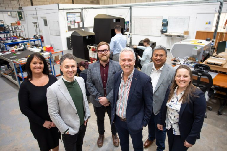 The Needham Management Team: Aled Ellis (MD), David Needham (Chairman), Claire Gater (Head of People & Culture), Ruth Piotrowski (Head of Operations), Rory Santiago (Head of Finance) and Sam McGarrigle (Head of Marketing)