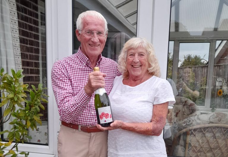 Poppy Appeal collectors Barry and Tricia Oldham