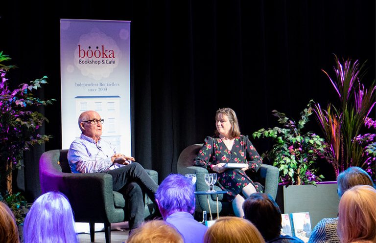 Rick Stein on stage at The Holroyd