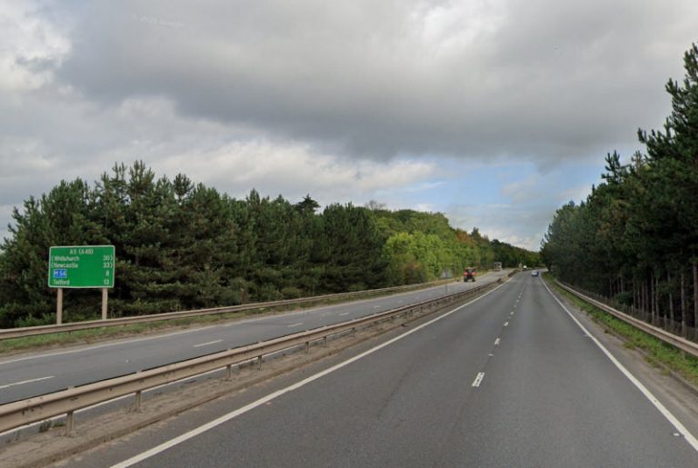 The A5 between Preston roundabout and Emstrey roundabout. Image: Google Street View