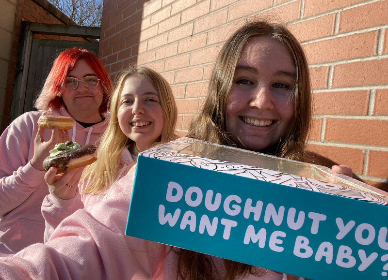 Students from University Centre Shrewsbury are holding a cake trail in aid of Lingen Davies next month