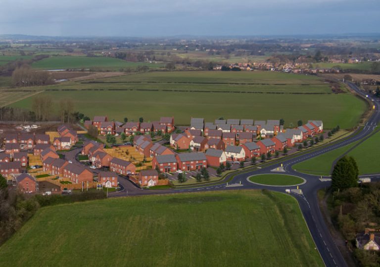 A view of how the development and new roundabout could look