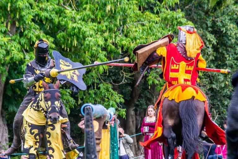 Visitors to the show will be entertained by mediaeval jousting with the Knights of Nottingham