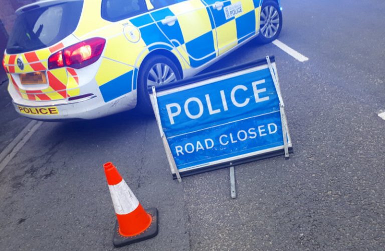 Motorcyclist dies after colliding with signpost in Craven Arms