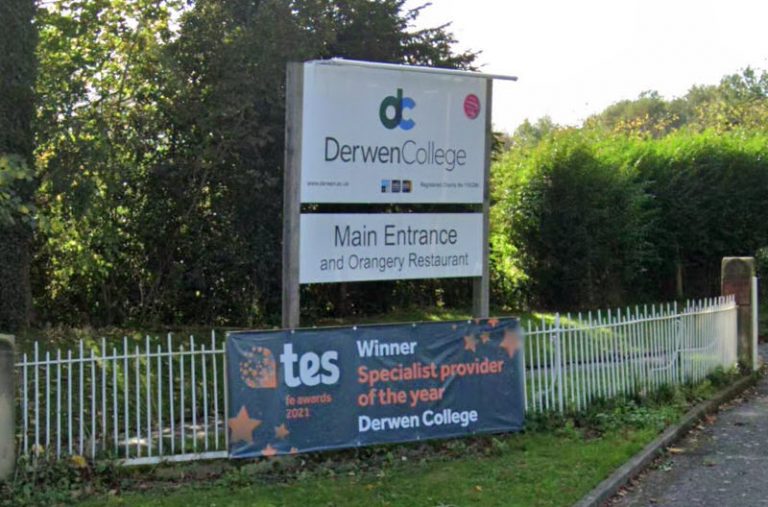 Derwen College in Gobowen