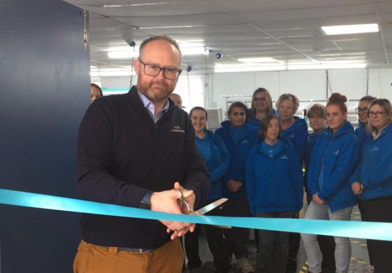 James Worthington, MD, MyWorkwear, opens new Production Area