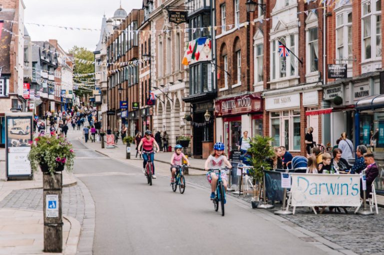 Shrewsbury town centre