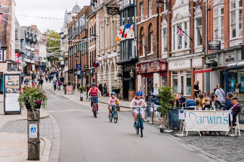 Shrewsbury town centre