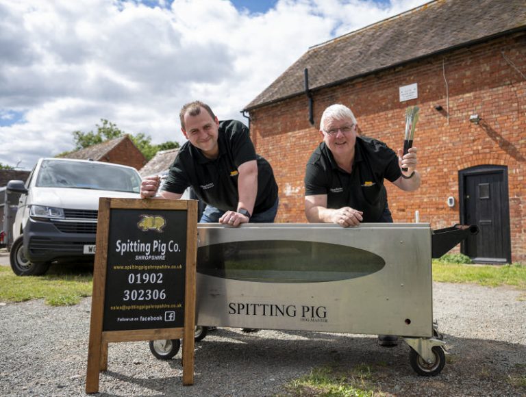 Joe Simmonds and David Price from Spitting Pig Shropshire