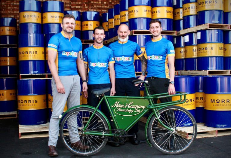 The team of four that are completed the full challenge will comprise of Purchasing Manager Owen Lloyd, Marketing Assistant Dan Stanley, Blender Kim Marmaras and Bulk Distributor Billy Salter