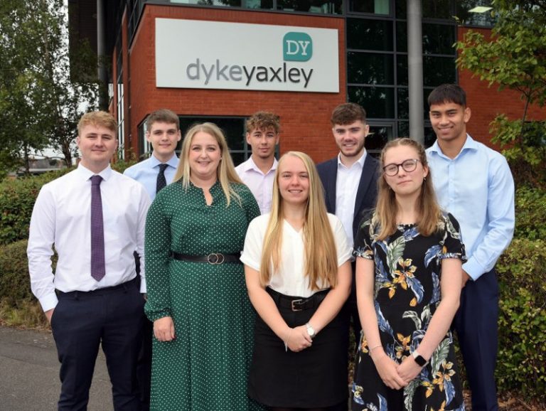 From left, Theo Grainger, Max Hopson, Rachel Davies, Jay-Jay Perks, Emily Roberts, Conal Smith, Laura Steele and Dan Scharenguivel