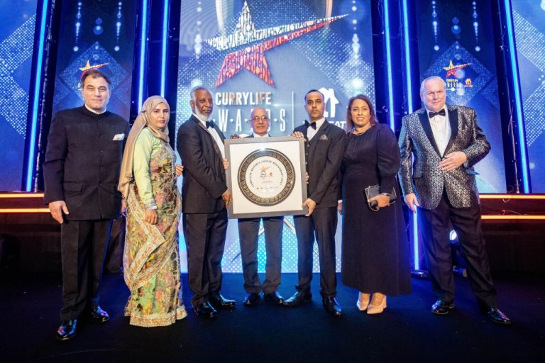 Shrewsbury Indian Cusine restaurant celebrates top award