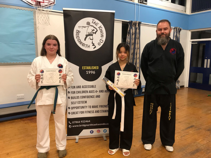 Lizzie Sterling, Lily-Mae Tang and Gary Plant