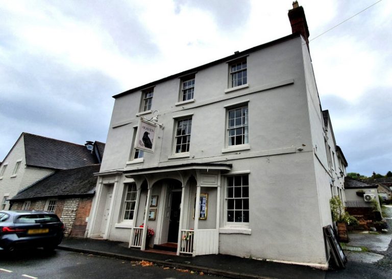 The Raven Hotel in Much Wenlock is on the market