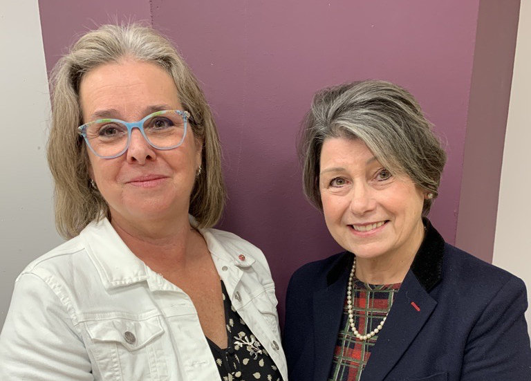 Mandy Thorn and Sonia Roberts