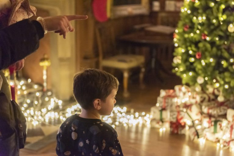 See Powis Castle sparkle at night this December. Photo: National Trust Images