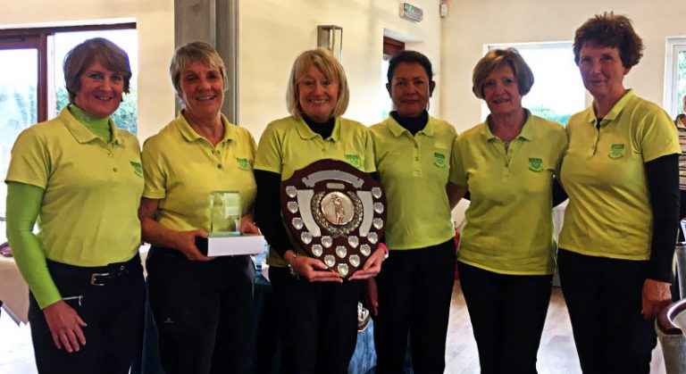 Vanessa Statham, Angela Hinton, Sally Weaver (Captain), Marlyn Radford, Paulette Morris and Suzanne Huxley