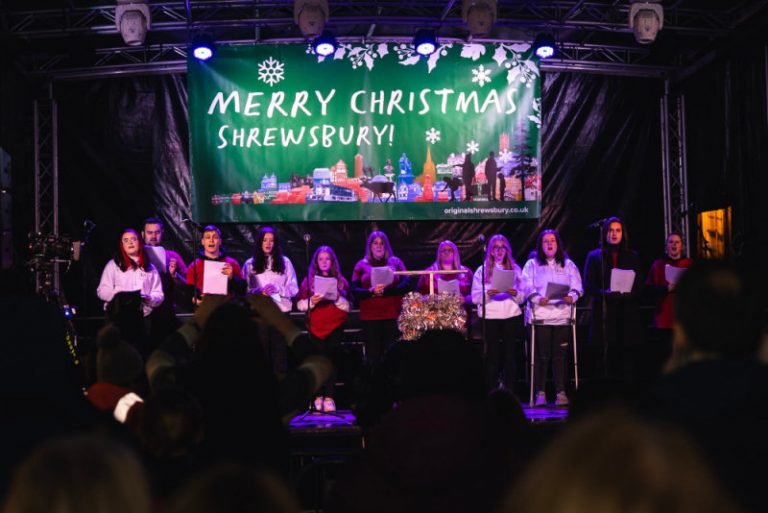 A variety of community choirs and bands will perform in the town centre in the run-up to Christmas