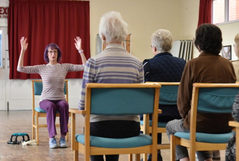 Activities that the volunteer Buddy may support someone with include attending exercise classes