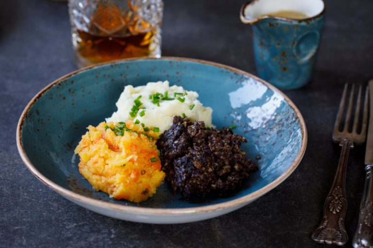 Burns Night favourites haggis, neeps and tatties will be served