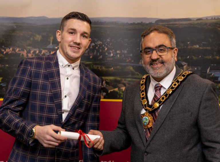 Boxing champion and former councillor receive Telford & Wrekin Council’s highest honours