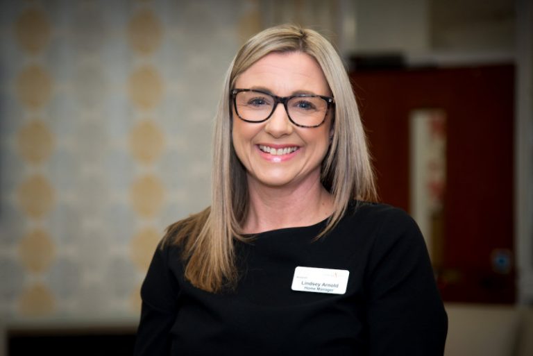Lindsey Arnold, Coverage Care Services manager at Woodcroft in Market Drayton